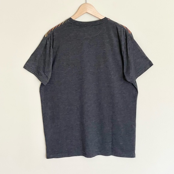 NEW Tentree Retro Juniper Sunset Graphic Charcoal T Shirt Men’s size XL - Picture 6 of 7